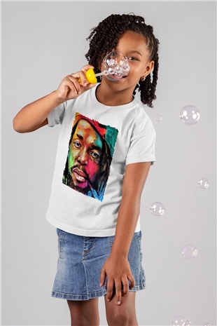 Peter Tosh Beyaz Unisex Çocuk Tişört