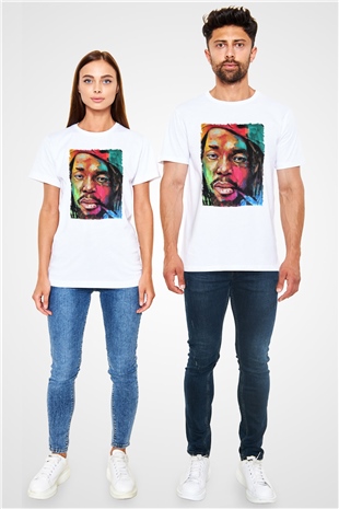Peter Tosh Beyaz Unisex Tişört T-Shirt - TişörtFabrikası