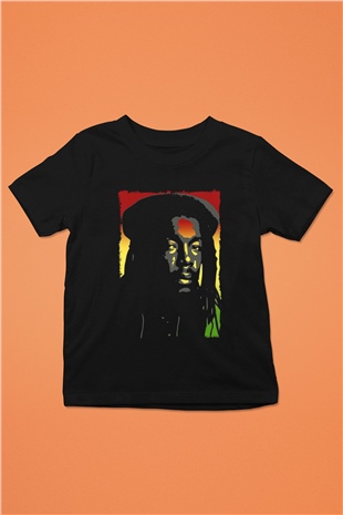 Peter Tosh Siyah Unisex Çocuk Tişört