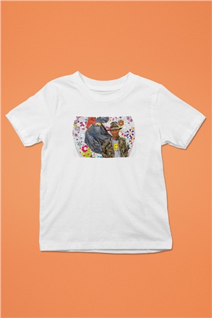 Pharrel Williams Beyaz Unisex Çocuk Tişört