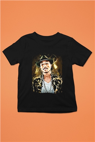 Pharrel Williams Siyah Unisex Çocuk Tişört