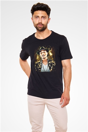 Pharrel Williams Siyah Unisex Tişört T-Shirt - TişörtFabrikası