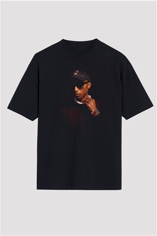 Pharrel Williams Siyah Oversize Tişört Oversize T-shirt - TişörtFabrikası