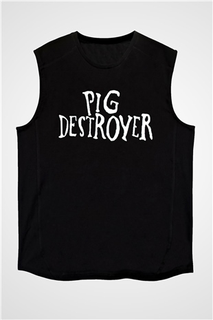 Pig Destroyer Siyah Unisex Kolsuz Tişört