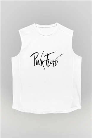 Pink Floyd Beyaz Unisex Kolsuz Tişört
