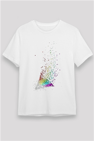 Pink Floyd Beyaz Unisex Tişört T-Shirt - TişörtFabrikası