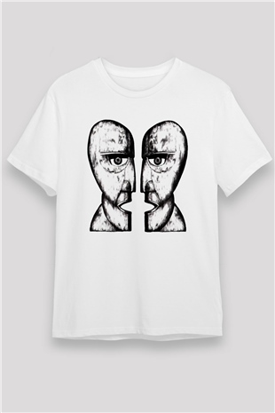 Pink Floyd Beyaz Unisex Tişört T-Shirt - TişörtFabrikası