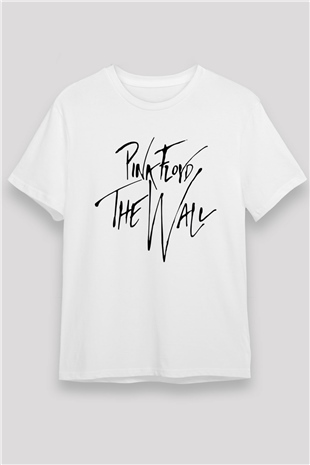 Pink Floyd Beyaz Unisex Tişört T-Shirt - TişörtFabrikası