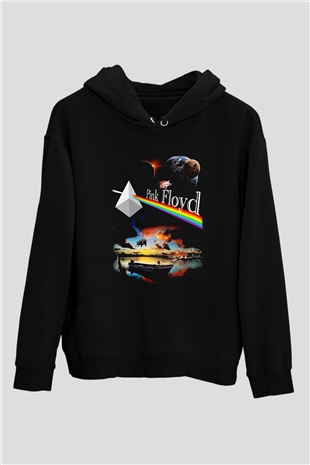 Pink Floyd Siyah Unisex Hoodie