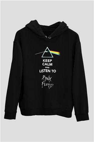 Pink Floyd Siyah Unisex Hoodie