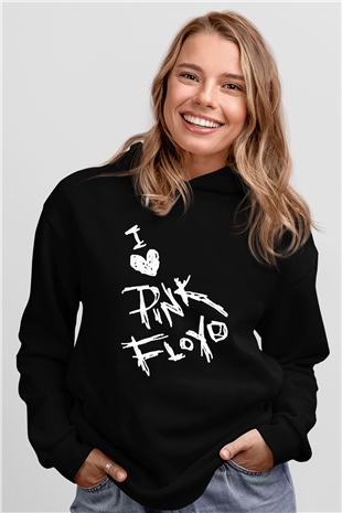 Pink Floyd Siyah Unisex Hoodie