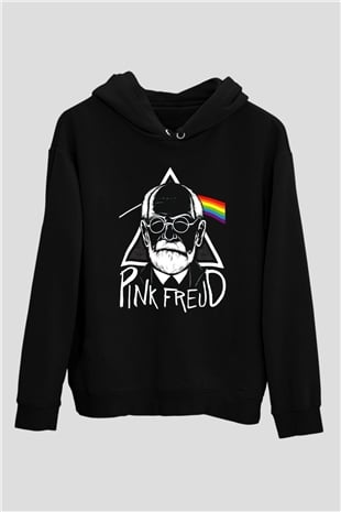 Pink Floyd Siyah Unisex Kapüşonlu Sweatshirt