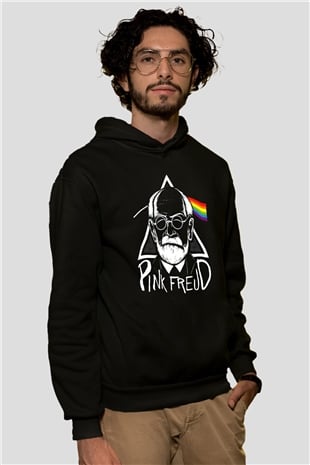 Pink Floyd Siyah Unisex Kapüşonlu Sweatshirt