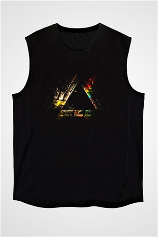 Pink Floyd Siyah Unisex Kolsuz Tişört