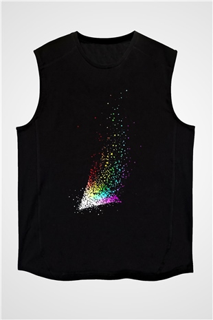 Pink Floyd Siyah Unisex Kolsuz Tişört