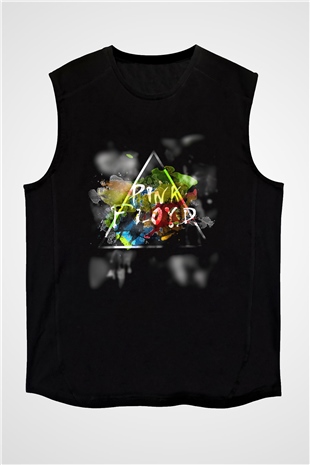 Pink Floyd Siyah Unisex Kolsuz Tişört