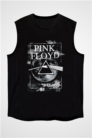 Pink Floyd Siyah Unisex Kolsuz Tişört