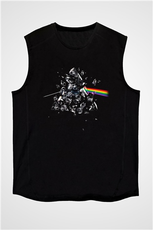 Pink Floyd Siyah Unisex Kolsuz Tişört