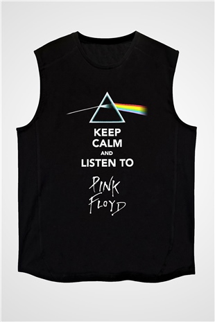 Pink Floyd Siyah Unisex Kolsuz Tişört
