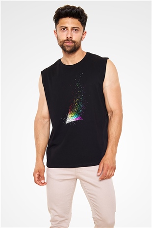 Pink Floyd Siyah Unisex Kolsuz Tişört