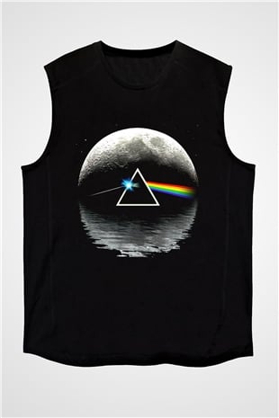 Pink Floyd Siyah Unisex Kolsuz Tişört