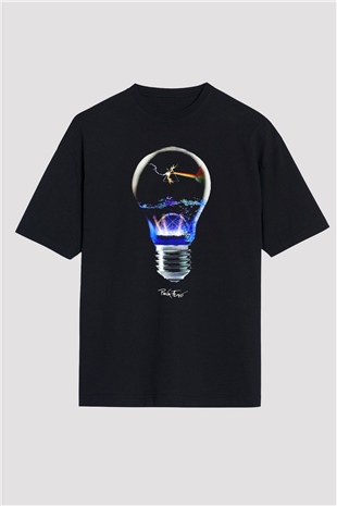 Pink Floyd Siyah Unisex Oversize Tişört T-Shirt