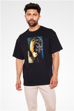 Pink Floyd Siyah Unisex Oversize Tişört T-Shirt