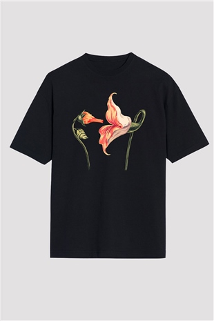 Pink Floyd Siyah Unisex Oversize Tişört T-Shirt