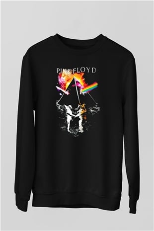 Pink Floyd Siyah Unisex Sweatshirt