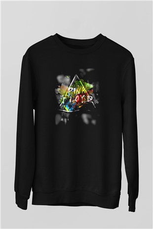 Pink Floyd Siyah Unisex Sweatshirt