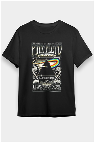 Pink Floyd Siyah Unisex Tişört T-Shirt - TişörtFabrikası
