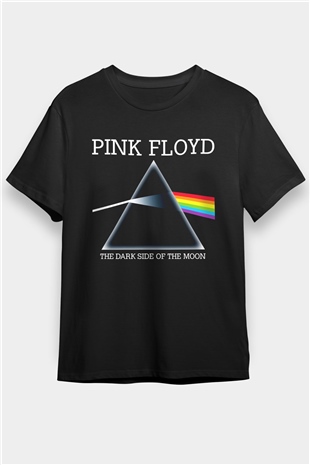 Pink Floyd Siyah Unisex Tişört T-Shirt - TişörtFabrikası
