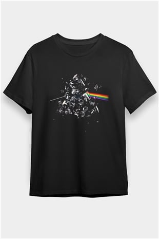 Pink Floyd Siyah Unisex Tişört T-Shirt - TişörtFabrikası