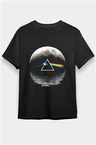 Pink Floyd Siyah Unisex Tişört T-Shirt - TişörtFabrikası