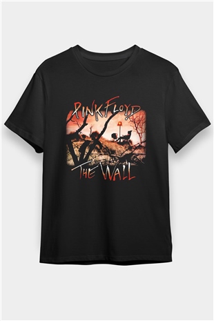 Pink Floyd Siyah Unisex Tişört T-Shirt - TişörtFabrikası