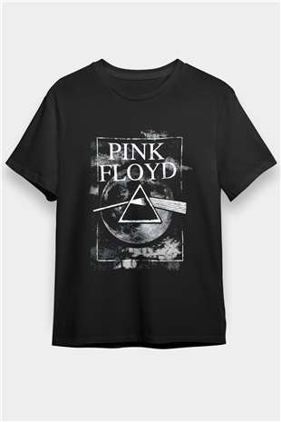 Pink Floyd Siyah Unisex Tişört T-Shirt - TişörtFabrikası