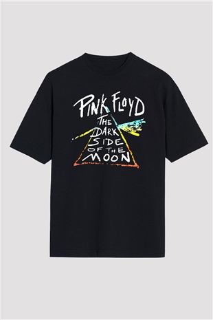Pink Floyd Siyah Oversize Tişört Oversize T-shirt - TişörtFabrikası