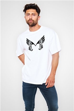 Placebo Beyaz Unisex Oversize Tişört T-Shirt