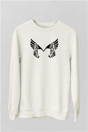 Placebo Beyaz Unisex Sweatshirt
