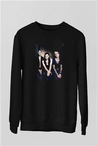 Placebo Siyah Unisex Sweatshirt