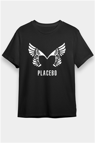 Placebo Siyah Unisex Tişört T-Shirt - TişörtFabrikası