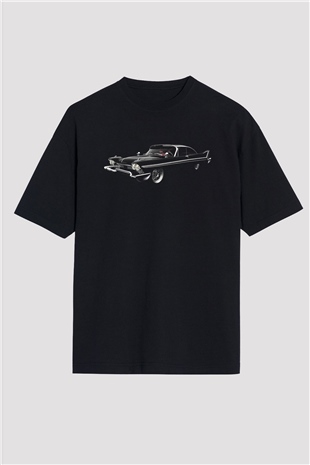 Plymouth Siyah Unisex Tişört T-Shirt