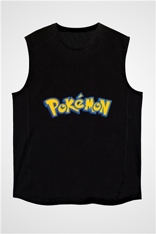 Pokemon Beyaz Unisex Kolsuz Tişört