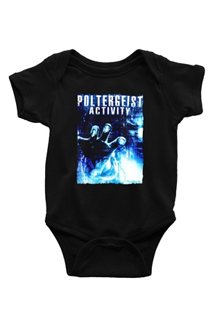 Poltergeist Siyah Bebek Body - Zıbın