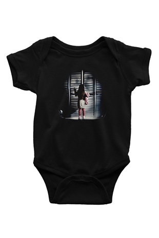 Poltergeist Siyah Bebek Body - Zıbın