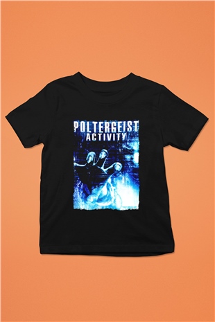 Poltergeist Siyah Unisex  Çocuk Tişört