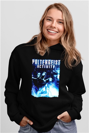 Poltergeist Siyah Unisex Hoodie