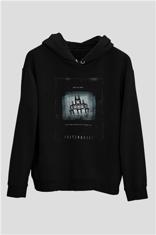 Poltergeist Siyah Unisex Hoodie