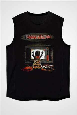 Poltergeist Siyah Unisex  Kolsuz Tişört