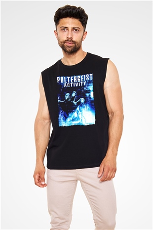 Poltergeist Siyah Unisex  Kolsuz Tişört